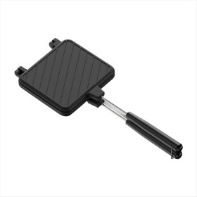 Resim Empoorlium Yapışmaz Kaplama Sandviç Kalıp Kızartma Tavası Tost Kahvaltı Makinesi Gözleme Yapımcısı Ekmek Tost Mutfak Aracı (Yurt Dışından) 