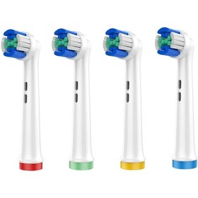 Resim 3d Maxcare - 3 Boyutlu Temiizlik Oral-b Uyumlu Diş Fırçası Başlığı - 4 Adet Yedek Başlık 