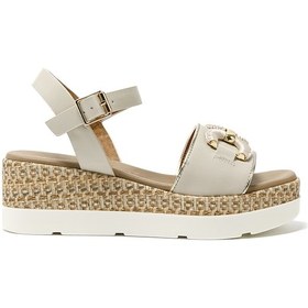 Resim Cuoio Sandalet Kadın Diğer 50248-e5 Repo Avorio Açık Kahverengi 