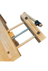 Resim Genel Markalar Wood 0112 İki Mengeneli Hobi Ahşap Oyma Marangoz Çalışma Tezgahı 190 cm 