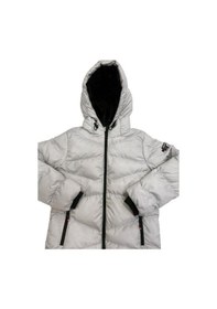 Resim Escabel Erkek Çocuk Kapüşonlu Şişme Mont-11053 Gri 