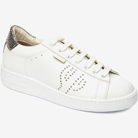 Resim Greyder LAB Kadın Gümüş Hakiki Deri Sneaker Ayakkabı 