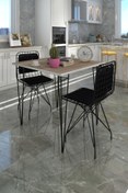Resim Kenzlife Knsz Masa Sandalye Takımı Hem75mazlum Crdsyh 060*060 Sm 2 Sandalye Syhsyh Sırt Minderli 