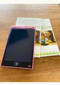 Resim NASYA grafik digital çocuk yazı tahtası çizim tableti lcd 8.5 ınc Pembe 