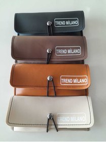 Resim TrendMilano Deri Gözlük Kılıfı Sc4401 
