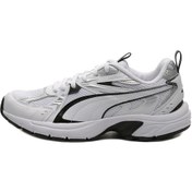Resim 392322-01 Puma Milenio Tech White- Black- Erkek Spor Ayakkabı Beyaz 001 