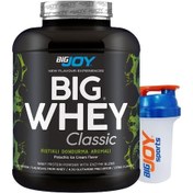 Resim Bigjoy Sports Big Whey Classic Whey Protein Antep Fıstıklı Dondurma 72 Servis 2376gr Protein Tozu 