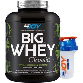 Resim Bigjoy Sports Big Whey Classic Whey Protein Antep Fıstıklı Dondurma 72 Servis 2376gr Protein Tozu 