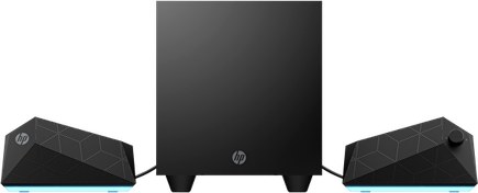 Resim HP X1000 2.1 30W RMS RGB Siyah Oyuncu Hoparlör 8PB07AA | HP HP