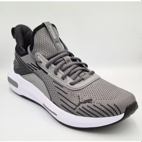 Resim Puma Softride Enzo 5 Hype Gri Renk Erkek Koşu Spor Ayakkabı 