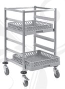 Resim Pimak Servis ve Taşıma Arabası Kaset Taşıma, Alçak 50 x 50 x 90 (cm) 