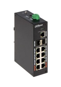 Resim Dahua Pfs3211-8gt-120 8ge Poe Port 120w , 1ge Uplink, 2xsfp Endüstriyel Switch 