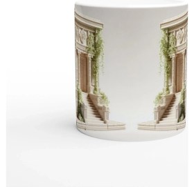 Resim Başak Burcu Baskılı Kahve Kupası - Burçlar Krallığı Şatosu Vs3 