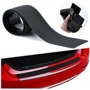 Resim Arka Tampon Üstü Bagaj Eşiği Koruyucu Şerit 90cm Siyah 