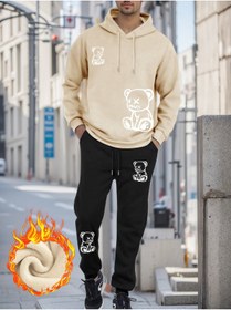 Resim classy moda Calle 00 Urban Street Style 3 İplik Şardonlu Eşofman Takımı 