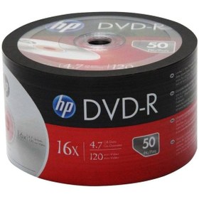 Resim HP DVD-R 50'li 4.7 GB 120 Min 16 X Spindle 