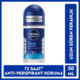 Resim Nivea Men Erkek Roll-on Deodorant Fresh Active 50 ml 