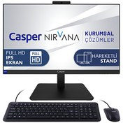 Resim Nirvana A7H.1270-DF00R-V i7 12700 23.8" 32 GB RAM 1 TB NVMe SSD Gen4 Windows 11 Pro All In One Bilgisayar Casper