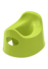 Resim Çocuk Lazımlığı Yükseklik 18 Cm Pratik Kaymaz Lazımlık Yeşil 