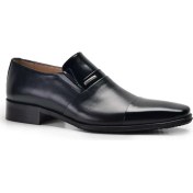 Resim Nevzat Onay Siyah Klasik Loafer Erkek Ayakkabı -7741- 