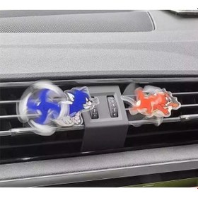 Resim Tüm Araçlara Uyumlu Tom Ve Jerry Kalorifer Havalandırma Süsü 