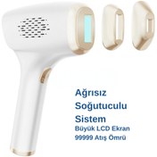 Resim pure es IPL Buz Başlıklı Ağrısız Lazer Epilasyon Cihazı – Değiştirilebilir Çift Başlıklı, Cilt Dostu 