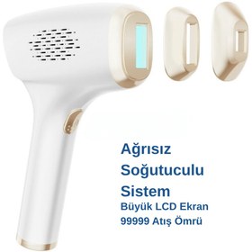 Resim pure es IPL Buz Başlıklı Ağrısız Lazer Epilasyon Cihazı – Değiştirilebilir Çift Başlıklı, Cilt Dostu 