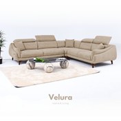 Resim Velura Home & Living Ezel Motorlu Köşe Takımı & Hoparlörlü, USB Portlu, Genişleyebilir Büyük Köşe Takımı 