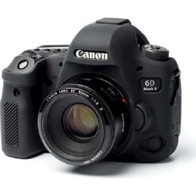 Resim DP CANON 6D MARK 2 SİLİKON KILIF (SİYAH) 