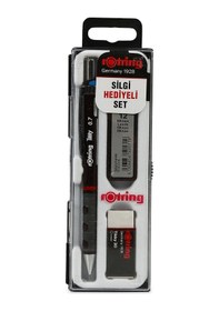 Resim Rotring Tikky Versatil Kalem 0.5 MM Okul Seti - Kırmızı 