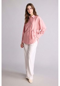 Resim Defacto Regular Fıt Uzun Kollu Tunik H7820ax26smpn623 Pembe-pn623 