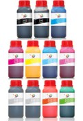 Resim Qc Epson Pro 9900 Yazıcı Uyumlu Kartuş Mürekkebi 250ml Pro Set 11 Renk 
