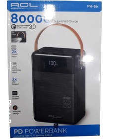 Resim ACL 80000 Mah Lcd Güç Göstergeli Powerbank 