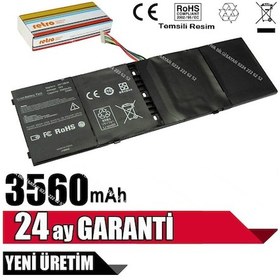 Resim Ozturkbulent Ap13B8K. Ap13B3K. 4Lcp6/60/80 Acer Uyumlu Aspire V5-572 Batarya Pil 