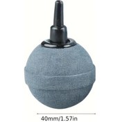 Resim Willowhaven 1.18 İnç Akvaryum Hava Taşı Oksijen Üretici - Plastik Kabarcık Taşı 