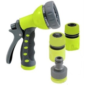 Resim Light up Sulama tabancası - 4lü sulama sistemi 7 fonkiyonlu 