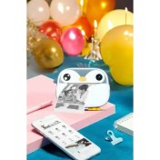Resim Eco Lounge Çocuklar Için Fotoğraf Makinesi Anlık Baskı Makinesi Hd Görüntü Kalitesi 