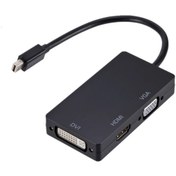 Resim PM-16102 DISPLAY PORT TO HDMI-VGA-DVI 3IN1 ÇEVİRİCİ Powermaster