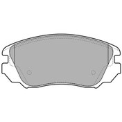 Resim DELPHI LP2080 Fren Balatası Ön Insignia 08- / Malıbu 12- / 9-5 10-12 