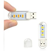 Resim Taşınabilir USB LED Işık Gece Lambası Mini Flash LED 