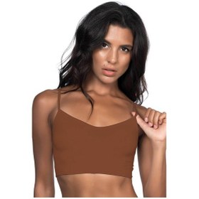 Resim Kahve Mı Emay 4003 Soft İp Askı Büstiyer Kahve 
