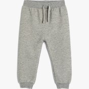 Resim Erkek Bebek Basic Jogger Eşofman Altı Beli Bağlamalı 