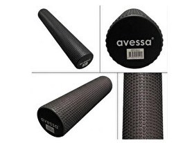 Resim Avessa Afr Masajlı Uzun Foam Roller Siyah 90x15 CM 