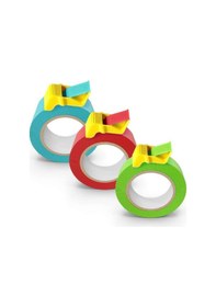 Resim Bant Kapağı Kompakt Bant Dağıtıcı, 1 İnç, 1-1/2 İnç Maskeleme İçin 3'lü Paket 