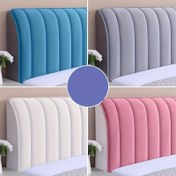 Resim Şık Kalınlaştırılmış Başlık Kılıfı - Makinede Yıkanabilir, Polyester Lif Dolgulu, Çoklu Renkler & Boyutlar Mevcut 