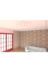 Resim Motifpiyer Tavan LED Spotlu Göbeği 03-Yuvarlak-Dış-Çıtalı-8g 