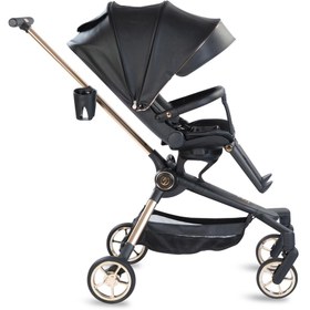 Resim Kraft Coco Bebek Arabası Siyah 