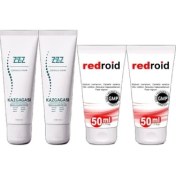 Resim Buğz Kaz Gagası 100 ml Sırt Bel Kas Iskelet Kısmi Kullanım Kremi 2 Adet Redroid Hem.eroid 50 ml 2 Adet 