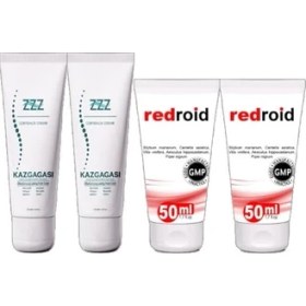 Resim Buğz Kaz Gagası 100 ml Sırt Bel Kas Iskelet Kısmi Kullanım Kremi 2 Adet Redroid Hem.eroid 50 ml 2 Adet 