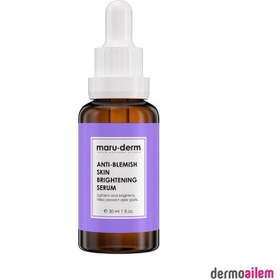 Resim Maruderm Leke Karşıtı Ve Beyazlatıcı Cilt Bakım Serumu 30 Ml 
